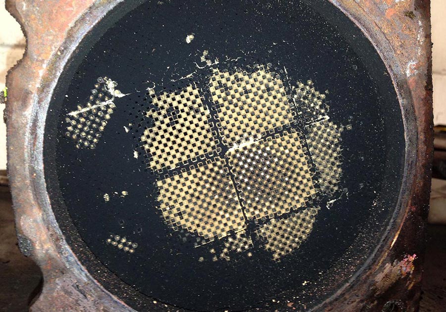 DPF filter - zapusen